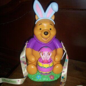 2026 Disney World Epcot Pooh Piglet Popcorn Bucket Spring Easter Souvenir NEW
